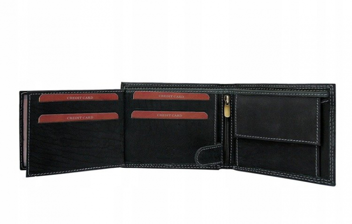 Portofel barbati din piele naturala Always Wild PTR-N992-JEANS [4]