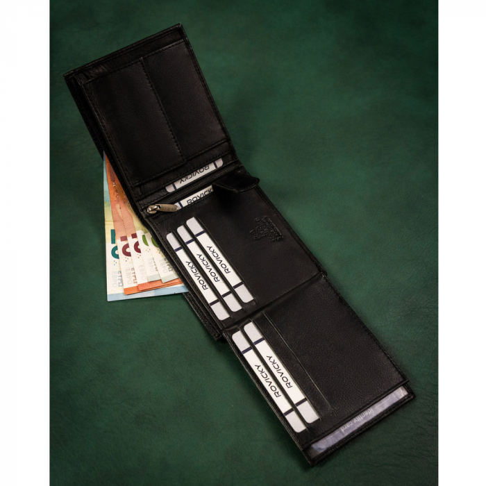 Portofel barbati din piele naturala Always Wild N992-P-CCD-8134 BLAC [5]