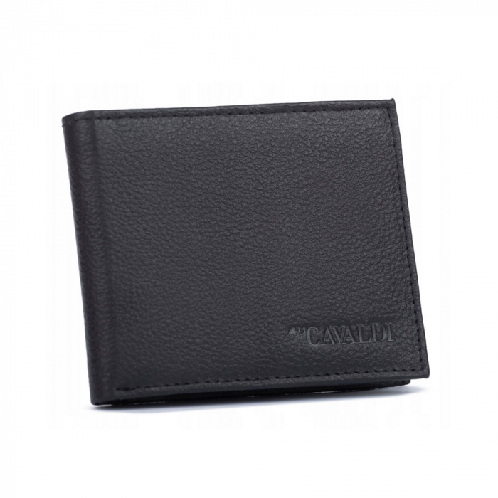 Portofel barbati din piele naturala Cavaldi PTR-0035-PDM-BP BL [1]