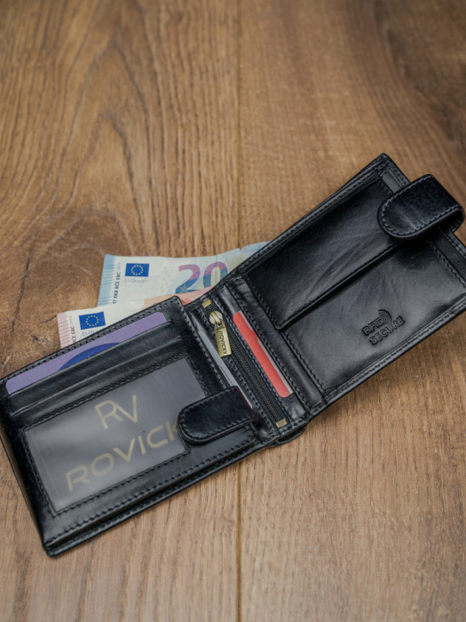Portofel barbati din piele naturala cu RFID Rovicky PTR-N992L-RVT [11]