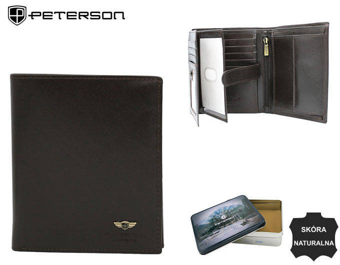 Portofel barbati din piele naturala Peterson PTR-PTN 22307-VT [12]