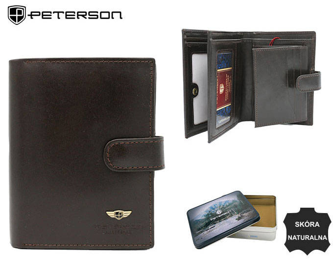 Portofel barbati din piele naturala Peterson PTR-PTN 22310L-VT [4]