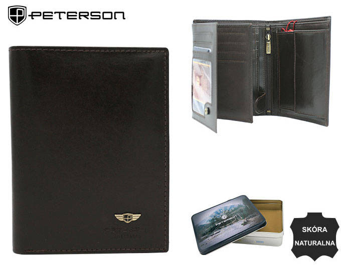Portofel barbati din piele naturala Peterson PTR-PTN 22311-VT [12]