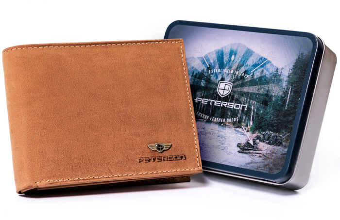 Portofel barbati din piele naturala Peterson PTR-PTN 304 2-1-5 [1]