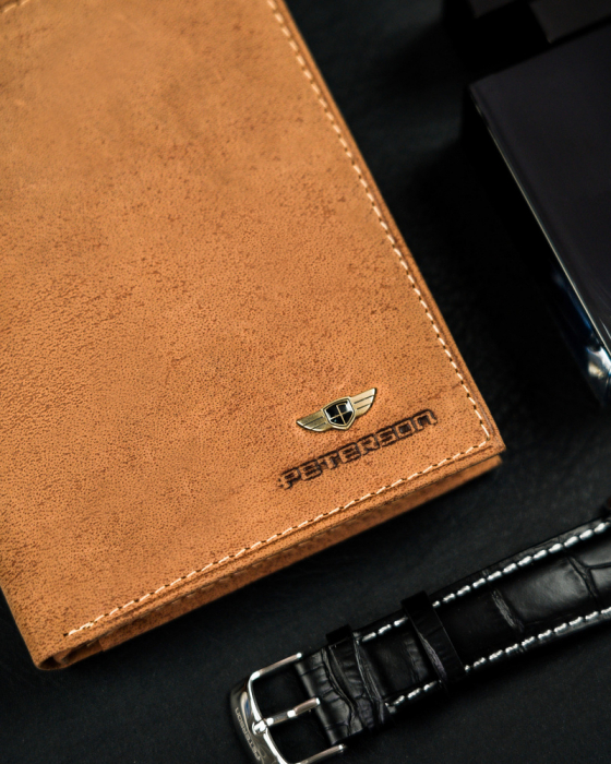 Portofel barbati din piele naturala Peterson PTR-PTN 317 2-1-5 [3]
