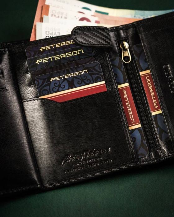 Portofel barbati din piele naturala Peterson PTR-PTN 317-CA-6556 [9]