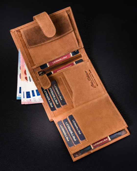 Portofel barbati din piele naturala Peterson PTR-PTN 317Z 2-1-5 [7]