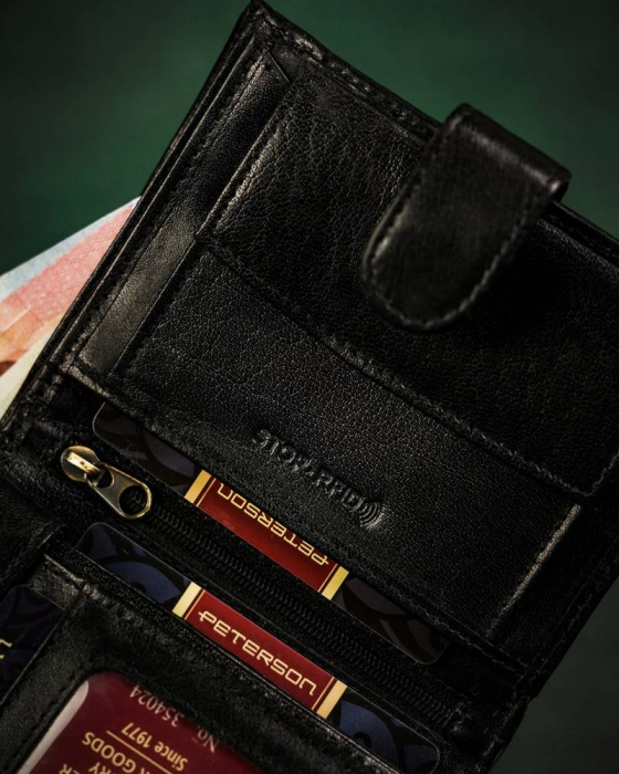 Portofel barbati din piele naturala Peterson PTR-PTN 317Z-P [10]