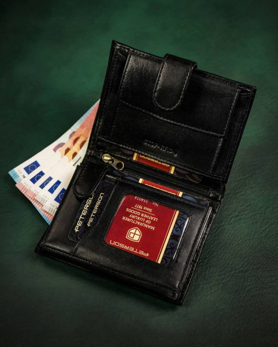 Portofel barbati din piele naturala Peterson PTR-PTN 317Z-P [5]