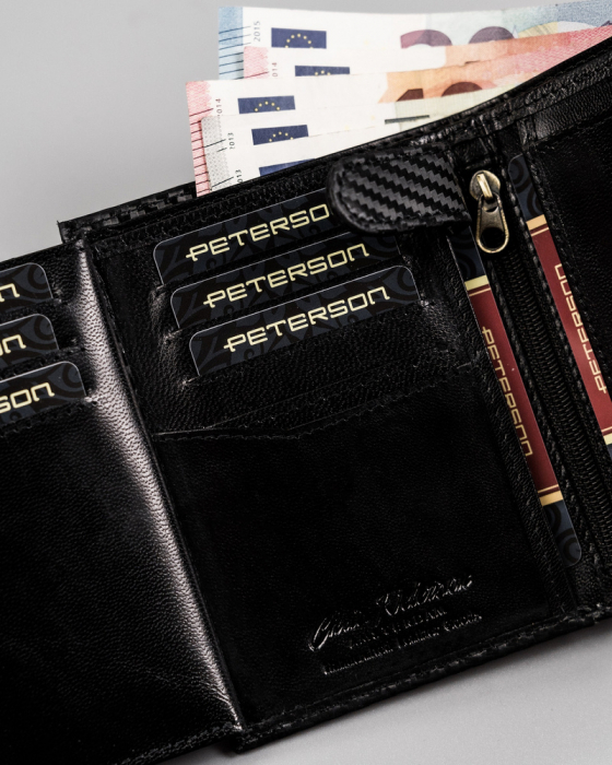 Portofel barbati din piele naturala Peterson PTR-PTN 324Z-CA-6624 [10]