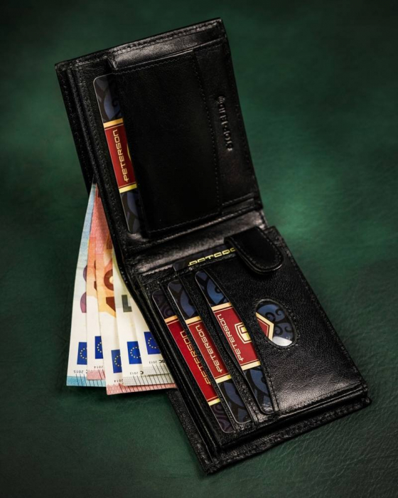 Portofel barbati din piele naturala Peterson PTR-PTN 334-P [5]