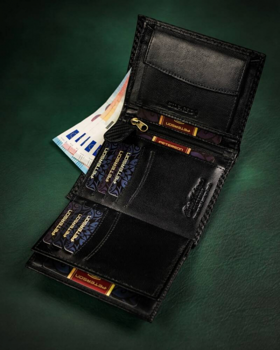 Portofel barbati din piele naturala Peterson PTR-PTN 339-CA-6662 [7]