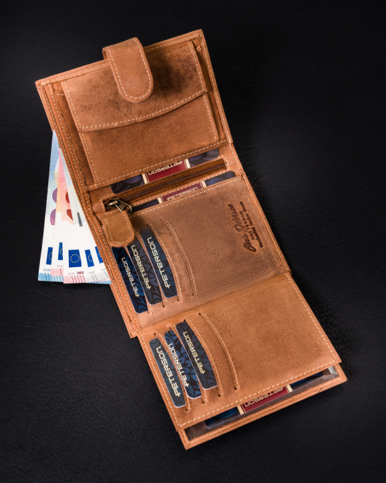 Portofel barbati din piele naturala Peterson PTR-PTN 339Z 2-1-5 [7]