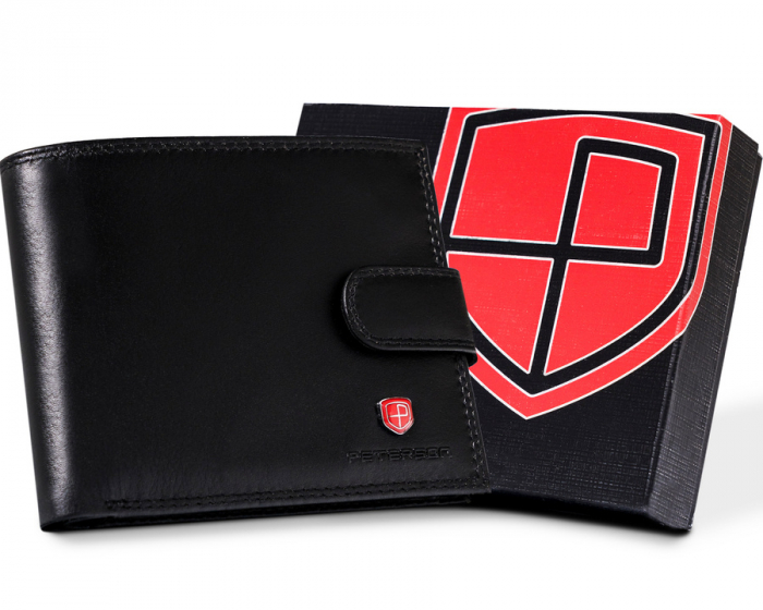 Portofel barbati din piele naturala Peterson PTN MR-11L-CN [1]