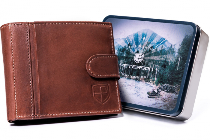 Portofel barbati din piele naturala Peterson PTR-PTN N008L-PCA [1]