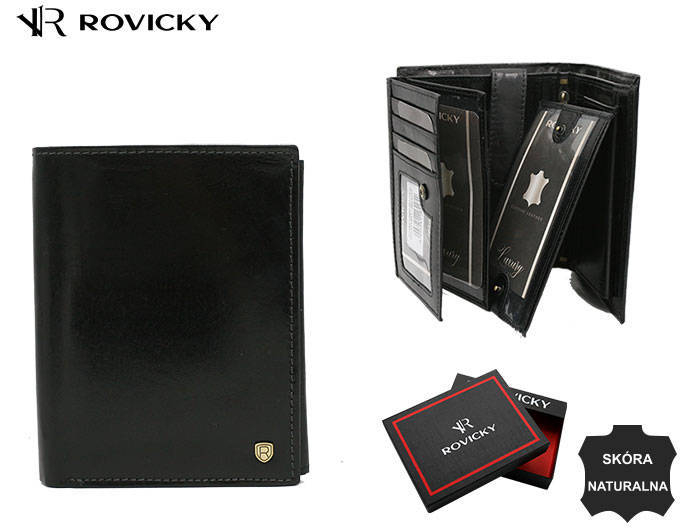 Portofel barbati din piele naturala Rovicky PTR-22313-VT-RVT [3]