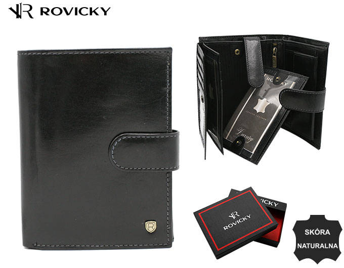 Portofel barbati din piele naturala Rovicky PTR-22313L-VT-RVT [5]