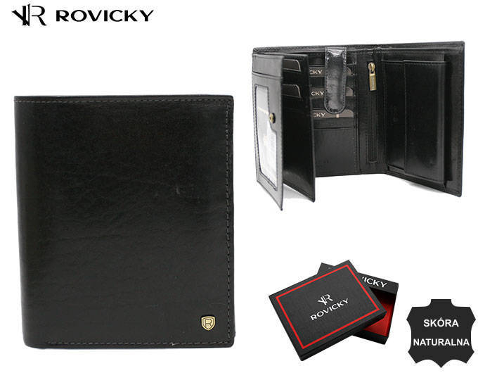 Portofel barbati din piele naturala Rovicky PTR-22316-RVT-2992 [13]