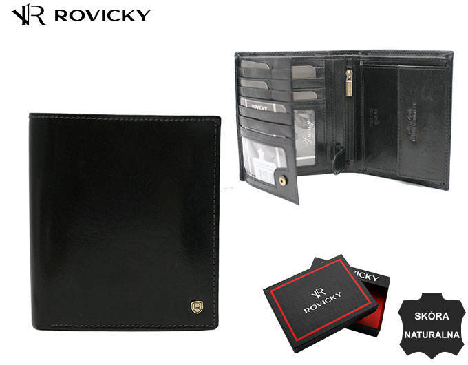 Portofel barbati din piele naturala Rovicky PTR-22317-RVT-3012 [15]