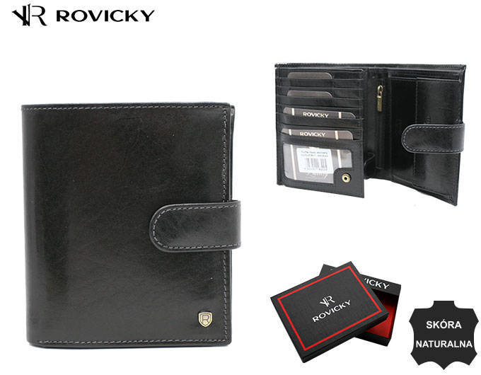 Portofel barbati din piele naturala Rovicky PTR-22317L-RVT-3005 [3]