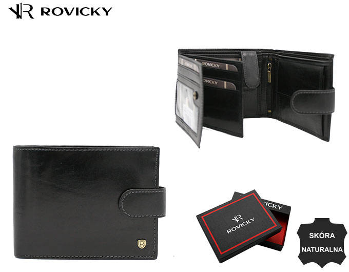Portofel barbati din piele naturala Rovicky PTR-22320L-RVT-3043 [13]