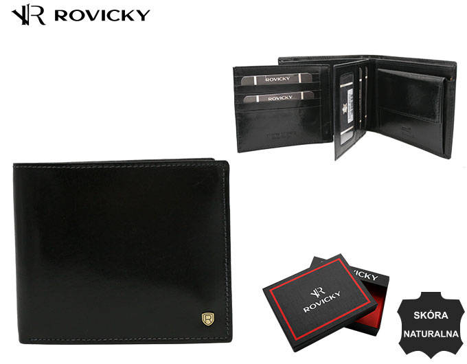 Portofel barbati din piele naturala Rovicky PTR-22321-RVT-3074 [14]