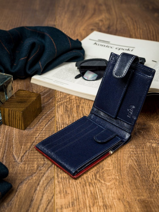 Portofel barbati din piele naturala Rovicky PTR-323L-RBA-D [5]