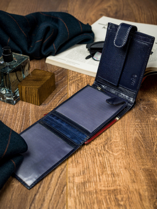 Portofel barbati din piele naturala Rovicky PTR-324L-RBA-D [7]