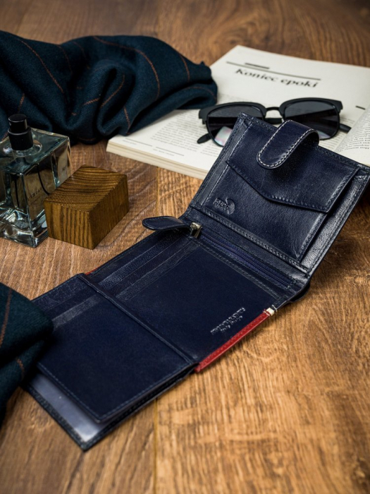 Portofel barbati din piele naturala Rovicky PTR-326L-RBA-D [7]