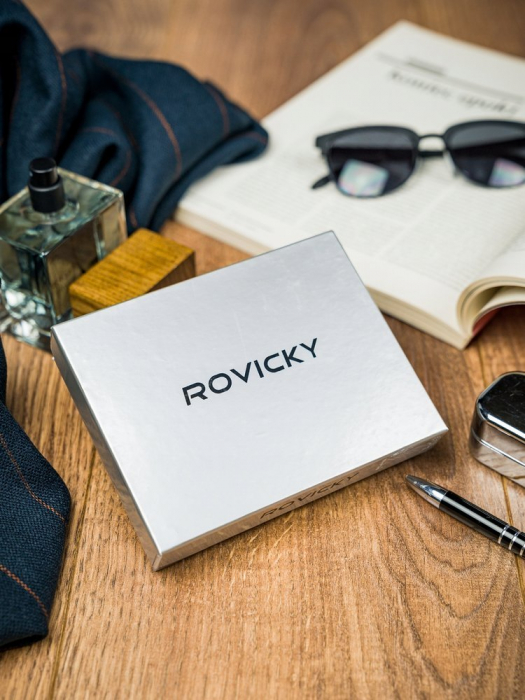 Portofel barbati din piele naturala Rovicky PTR-331L-RBA-D [8]