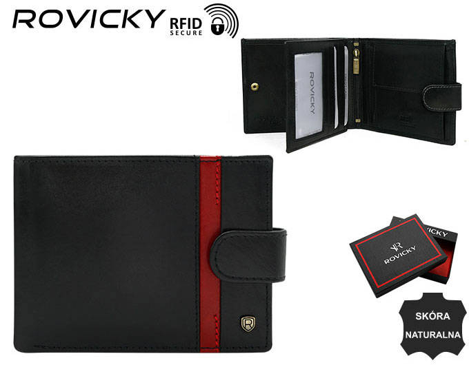 Portofel barbati din piele naturala Rovicky PTR-N01L-RVTP-3029 [12]