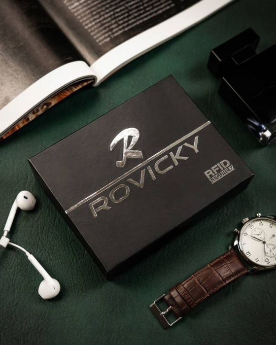Portofel barbati din piele naturala Rovicky PTR-N4L-CMC [10]