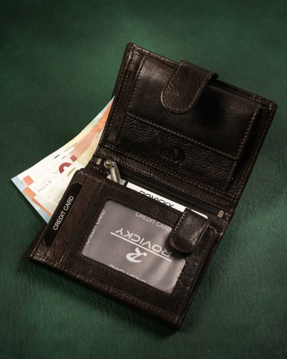 Portofel barbati din piele naturala Rovicky PTR-N4L-CMC [4]