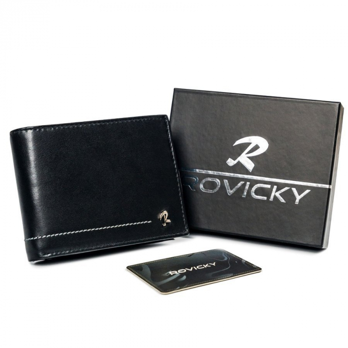 Portofel barbati din piele naturala Rovicky PTR-N992-CMC [1]