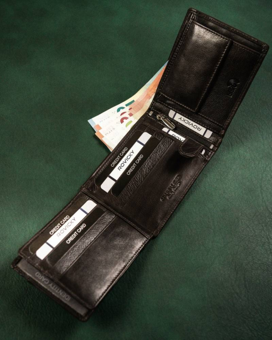 Portofel barbati din piele naturala Rovicky PTR-N992-CMC [7]