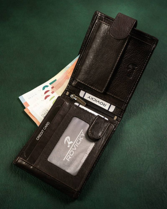 Portofel barbati din piele naturala Rovicky PTR-N992L-CMC [7]