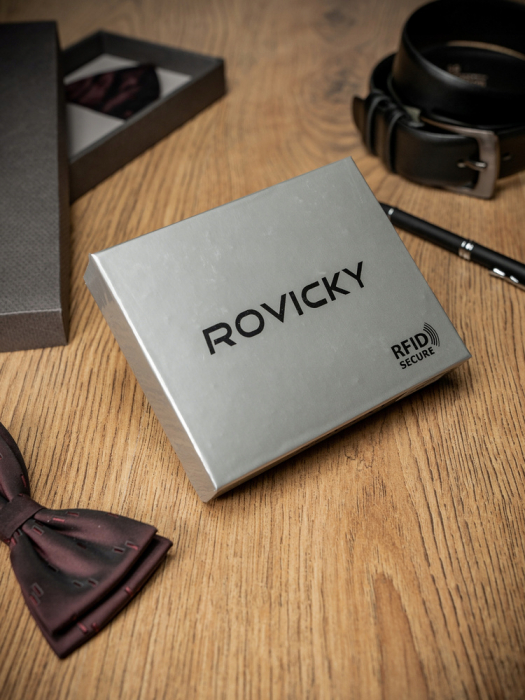 Portofel barbati din piele naturala Rovicky PTR-PC-105-BAR [12]