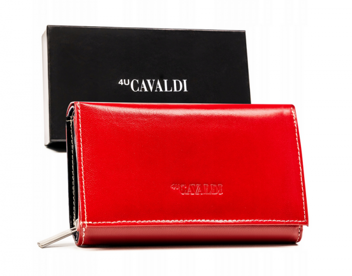 Portofel dama din piele naturala Cavaldi PTR-RD-21-GCL-6134 RE-M2 [11]