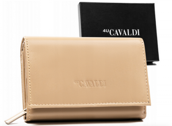 Portofel dama din piele naturala Cavaldi PTR-RD-22-GCL-0051 [10]