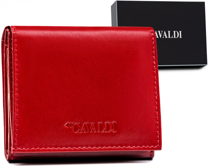 Portofel dama din piele naturala Cavaldi PTR-RD-AN01-GCL [1]