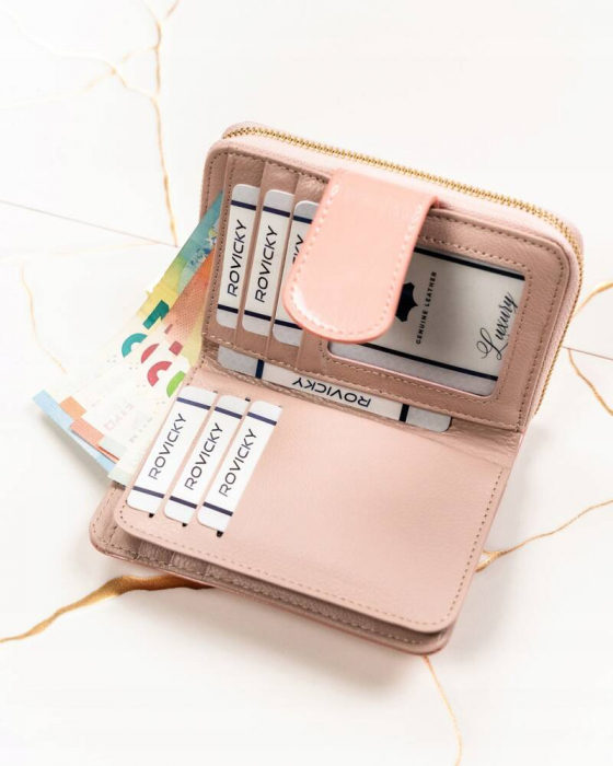 Portofel dama din piele naturala Lorenti PTR-76115-SH-RFID-8-6586 [5]