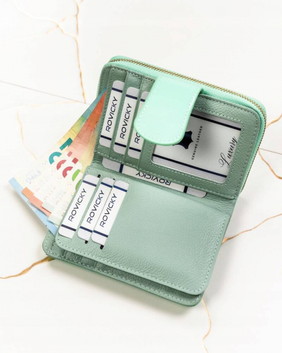 Portofel dama din piele naturala Lorenti PTR-76115-SH-RFID-8-6593 [6]