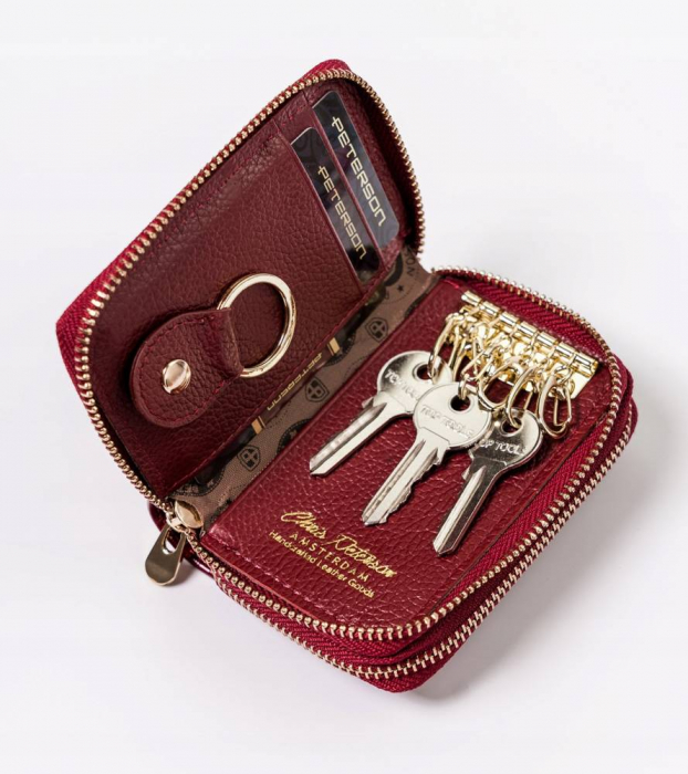 Portofel dama din piele naturala pentru chei Peterson PTR-PTN BC-6000-1414 [9]