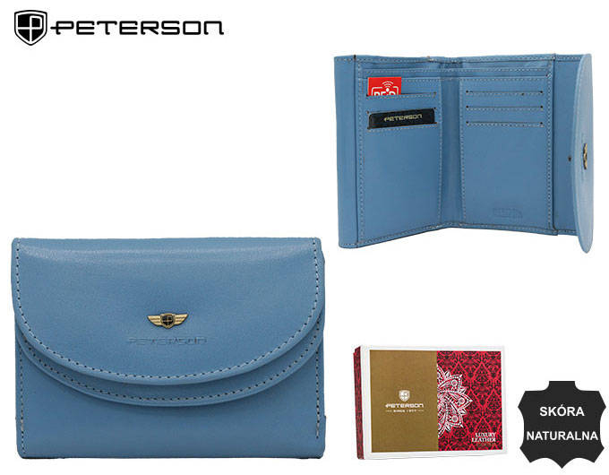 Portofel dama din piele naturala Peterson PTR-PTN 116-BO-7932 [13]