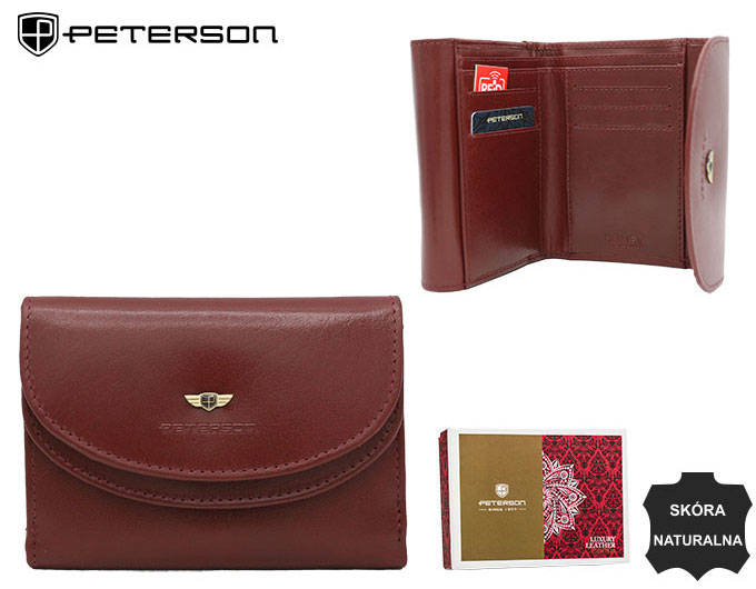 Portofel dama din piele naturala Peterson PTR-PTN 116-BO-7949 WI [4]