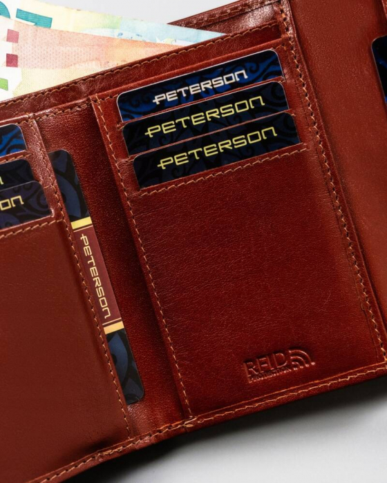 Portofel dama din piele naturala Peterson PTR-PTN 116-BO-7956 [9]