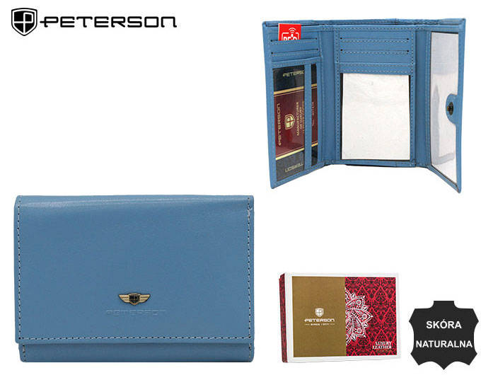 Portofel dama din piele naturala Peterson PTR-PTN 247-BO-8021 [11]