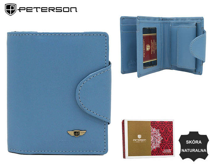 Portofel dama din piele naturala Peterson PTR-PTN 2517-BO-7819 [9]
