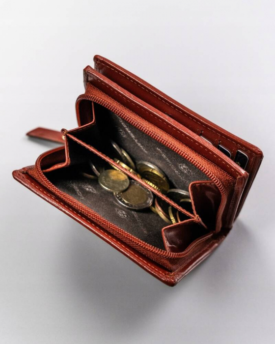 Portofel dama din piele naturala Peterson PTR-PTN 2549-BO-8014 [10]