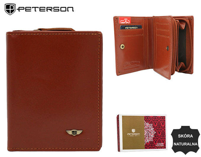 Portofel dama din piele naturala Peterson PTR-PTN 2549-BO-8014 [12]